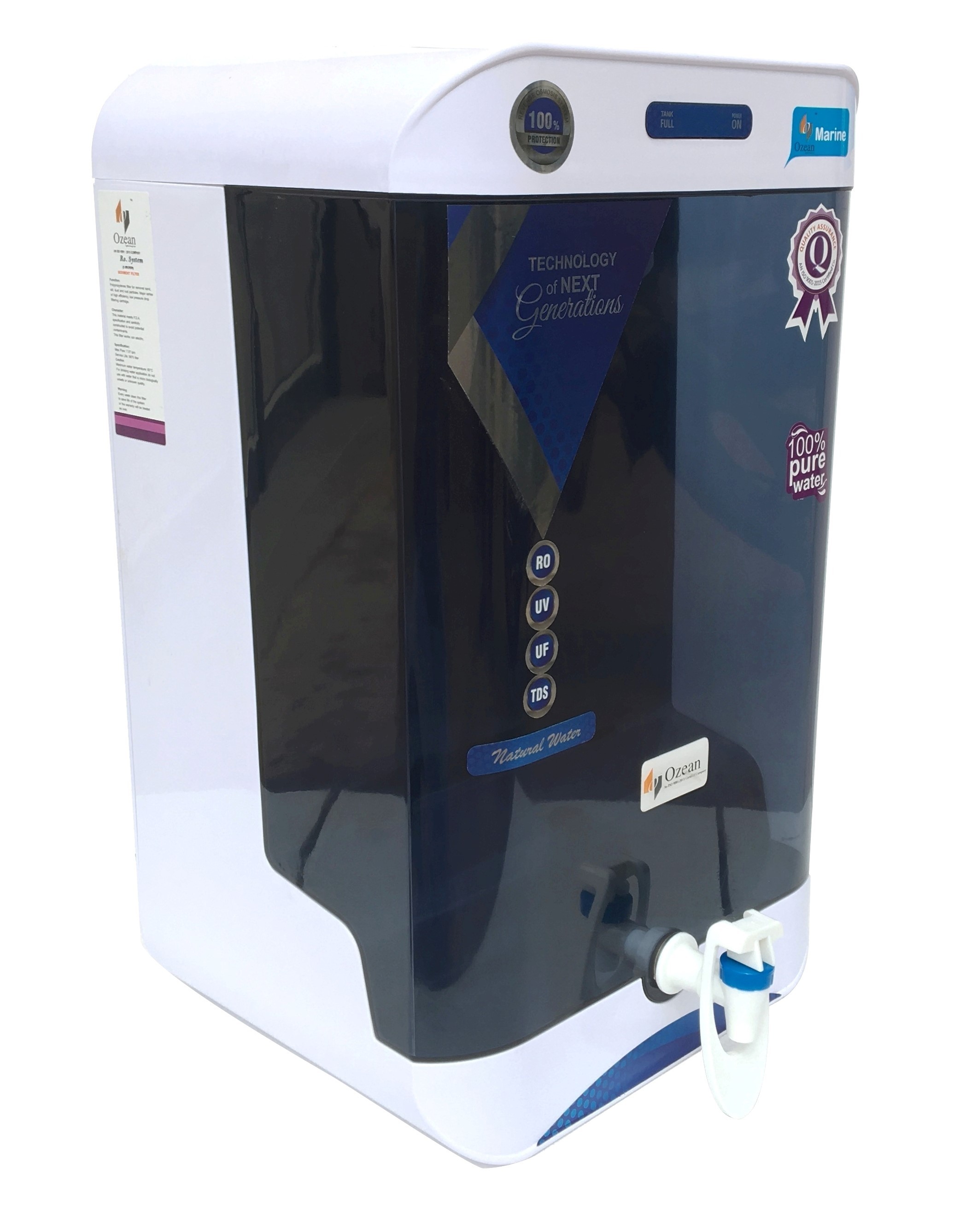 Buy Marine RO UV Mineral Electric Water Purifier OzeanRO